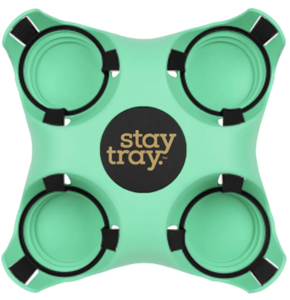 Classic Stay tray 4 Cup Reusable Drinks Tray