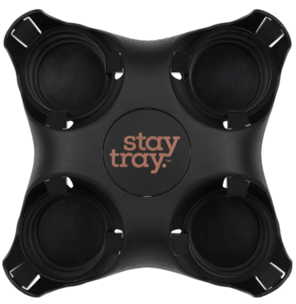 Classic Stay tray 4 Cup Reusable Drinks Tray