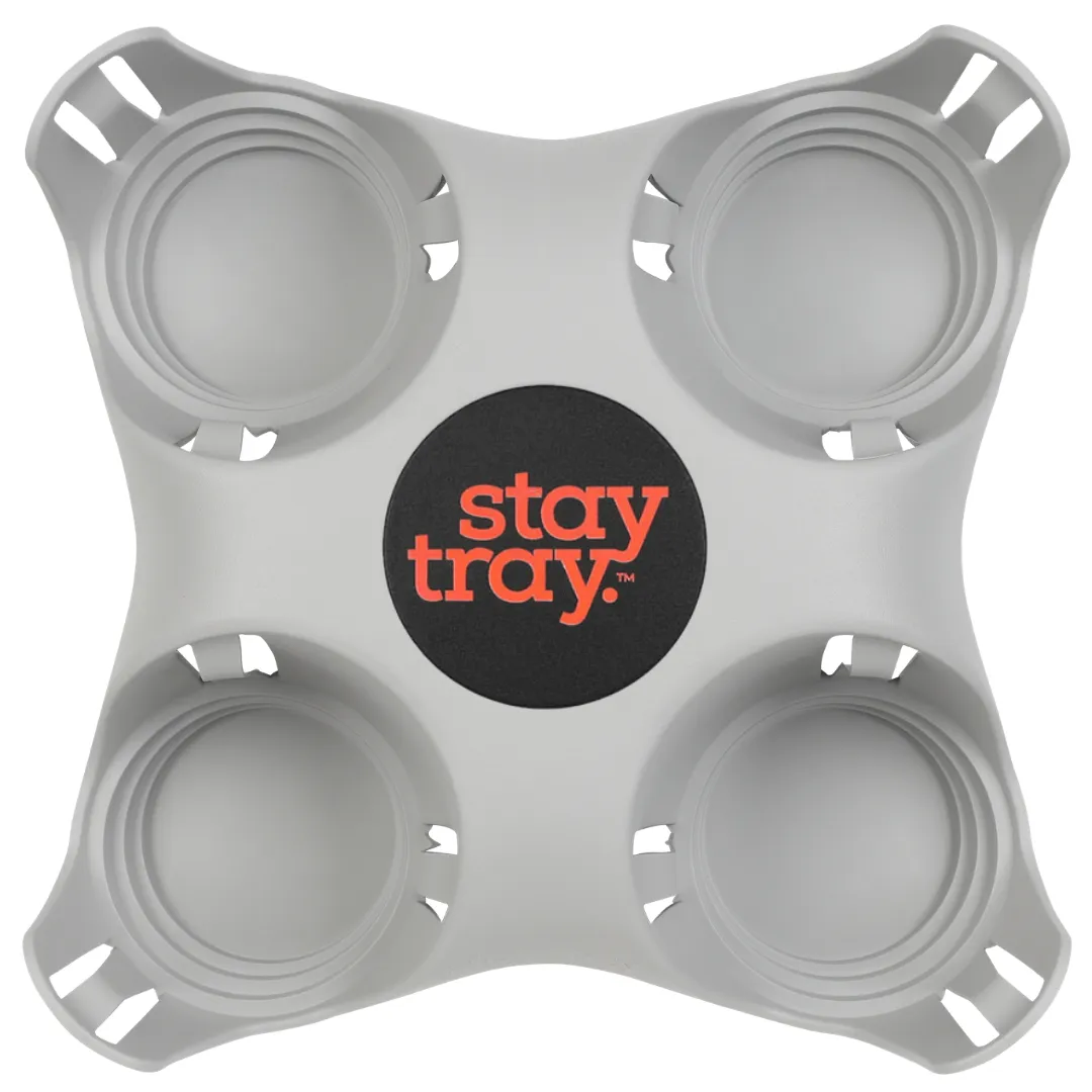 Classic Stay tray 4 Cup Reusable Drinks Tray