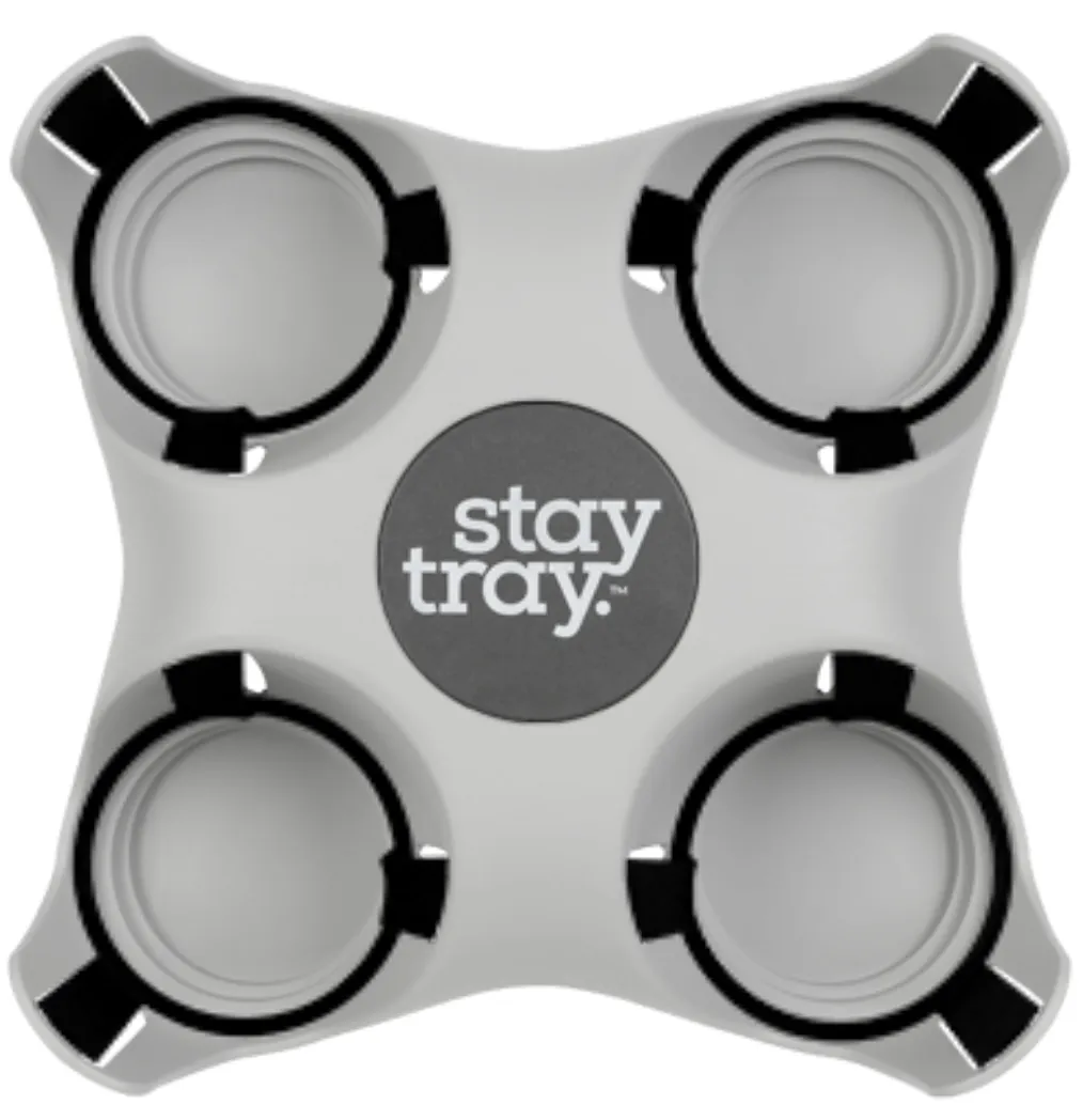 Classic Stay tray 4 Cup Reusable Drinks Tray