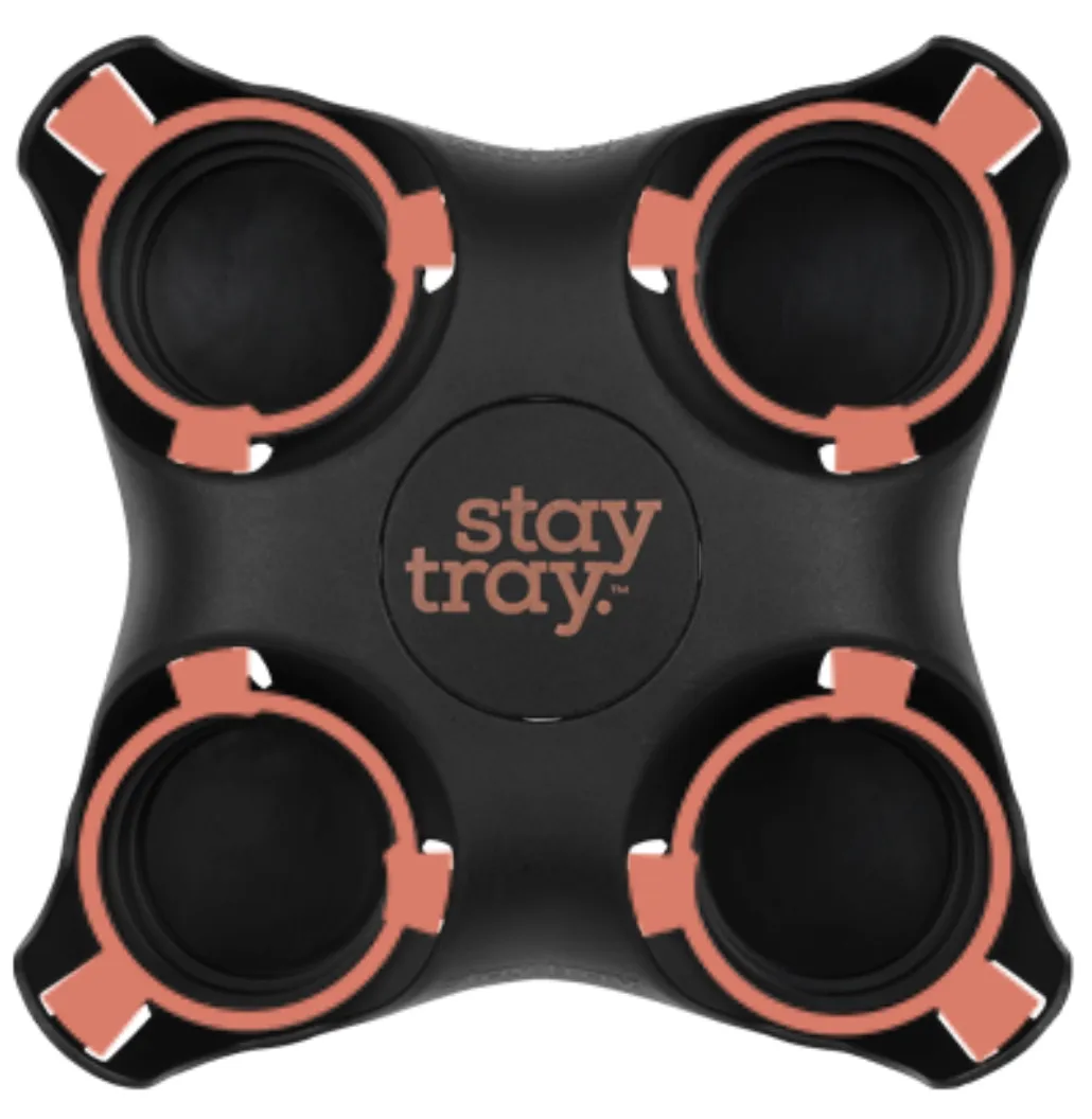 Classic Stay tray 4 Cup Reusable Drinks Tray
