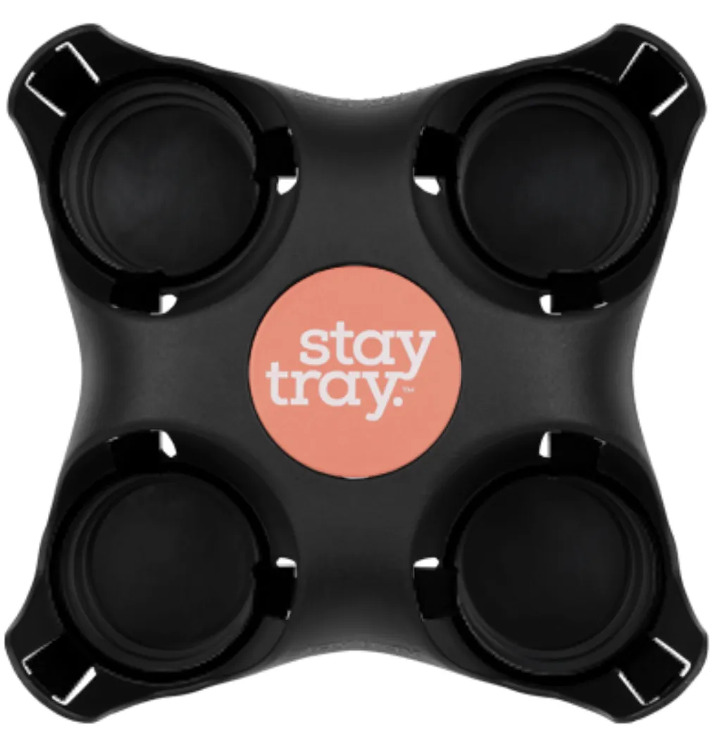 Classic Stay tray 4 Cup Reusable Drinks Tray