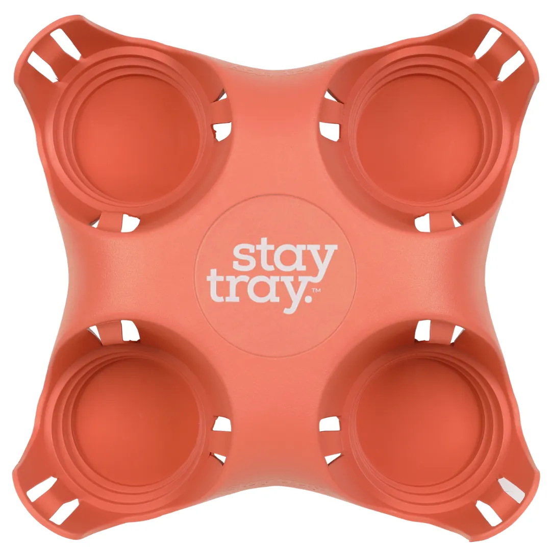 Classic Stay tray 4 Cup Reusable Drinks Tray