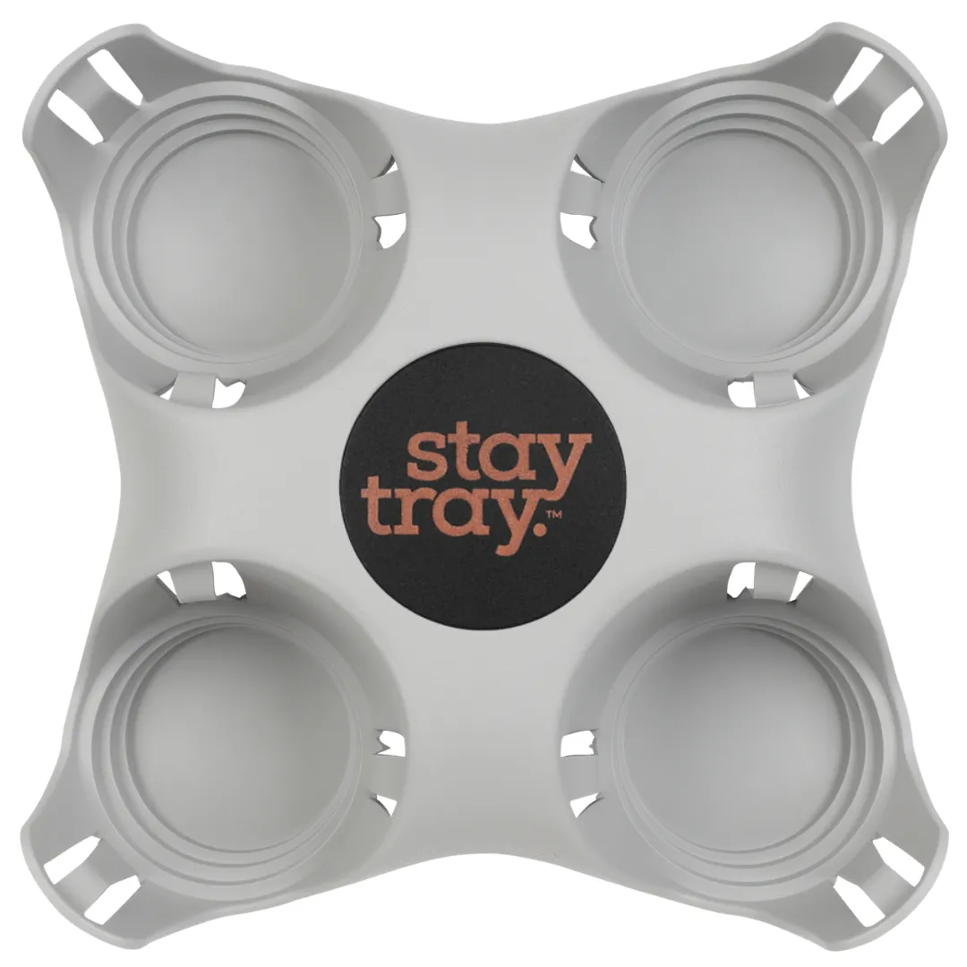 Classic Stay tray 4 Cup Reusable Drinks Tray
