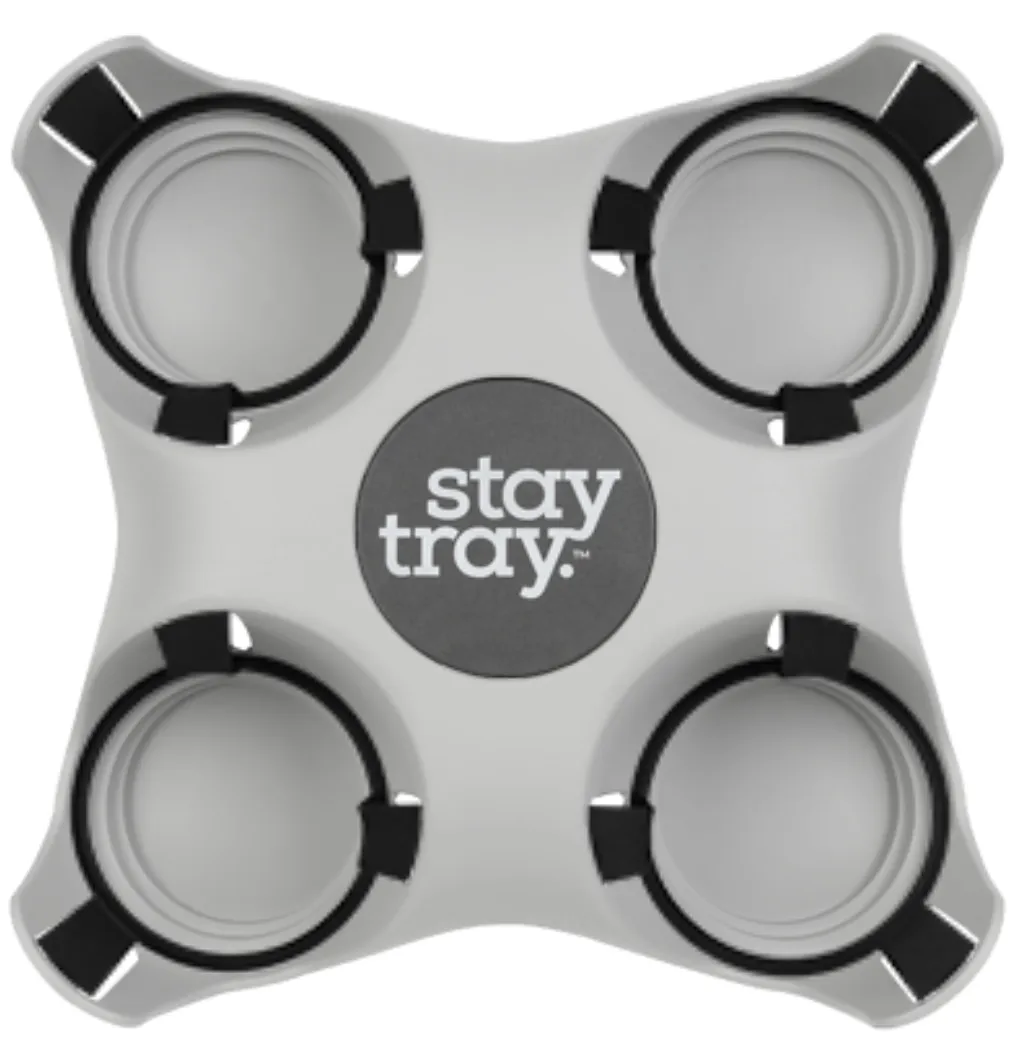 Classic Stay tray 4 Cup Reusable Drinks Tray