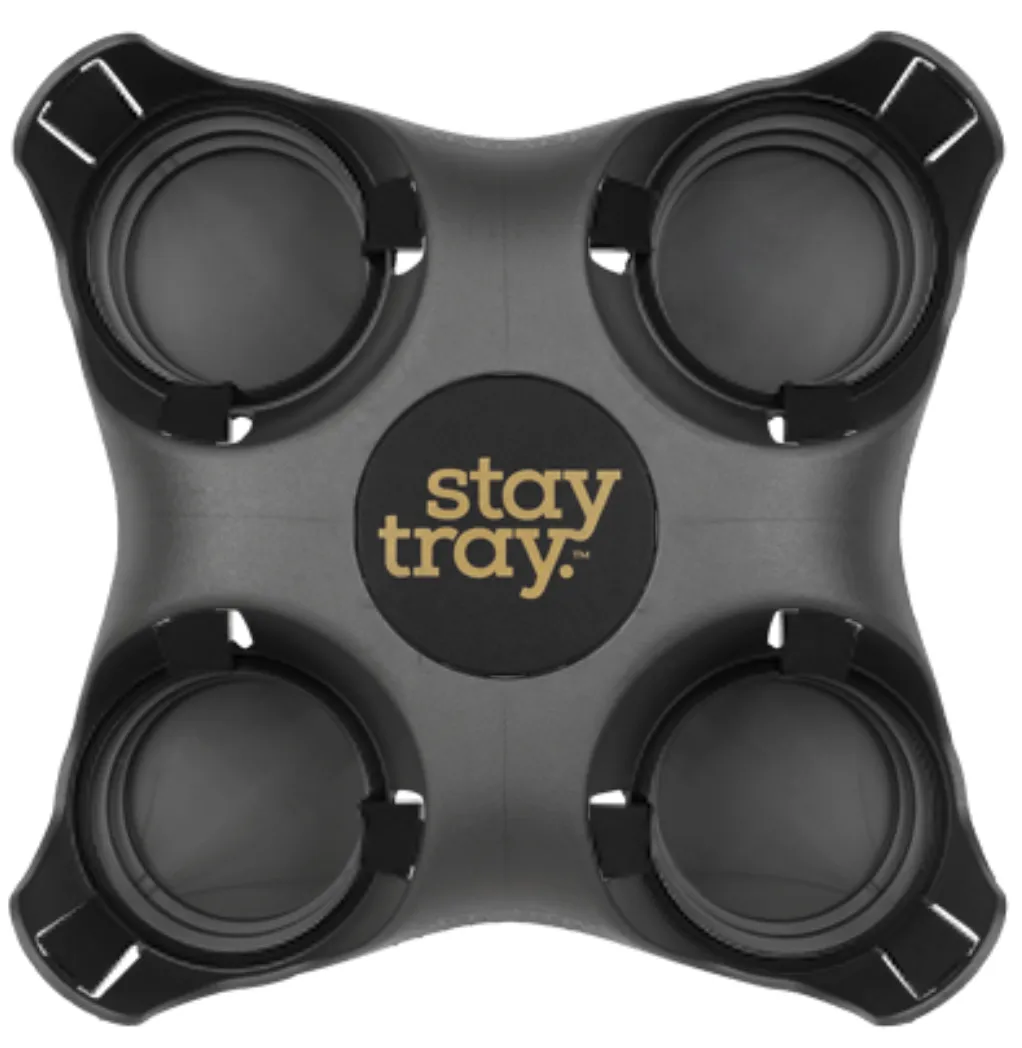 Classic Stay tray 4 Cup Reusable Drinks Tray