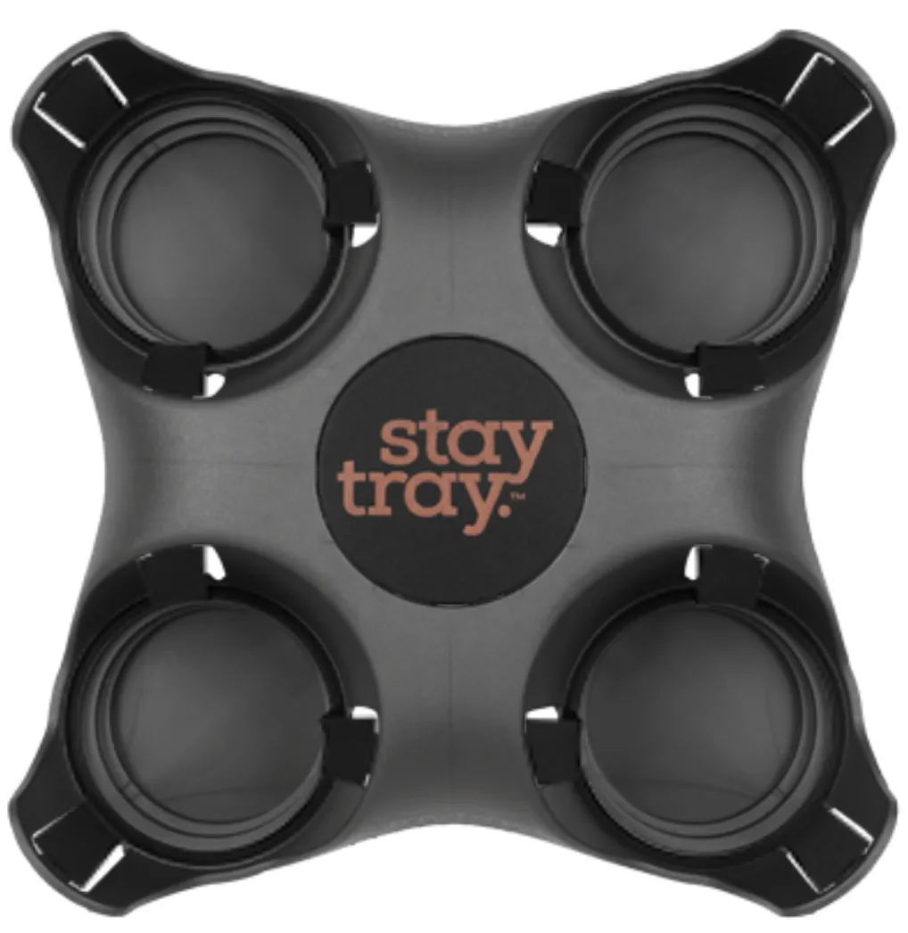 Classic Stay tray 4 Cup Reusable Drinks Tray