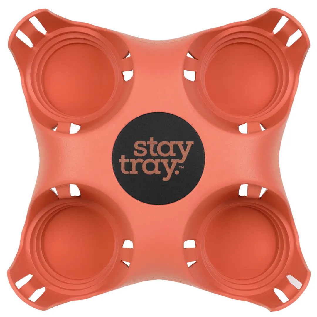 Classic Stay tray 4 Cup Reusable Drinks Tray
