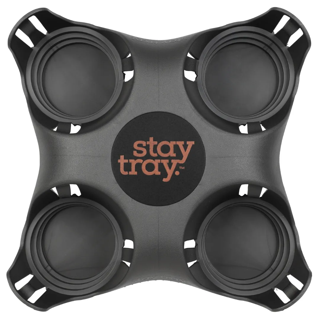 Classic Stay tray 4 Cup Reusable Drinks Tray