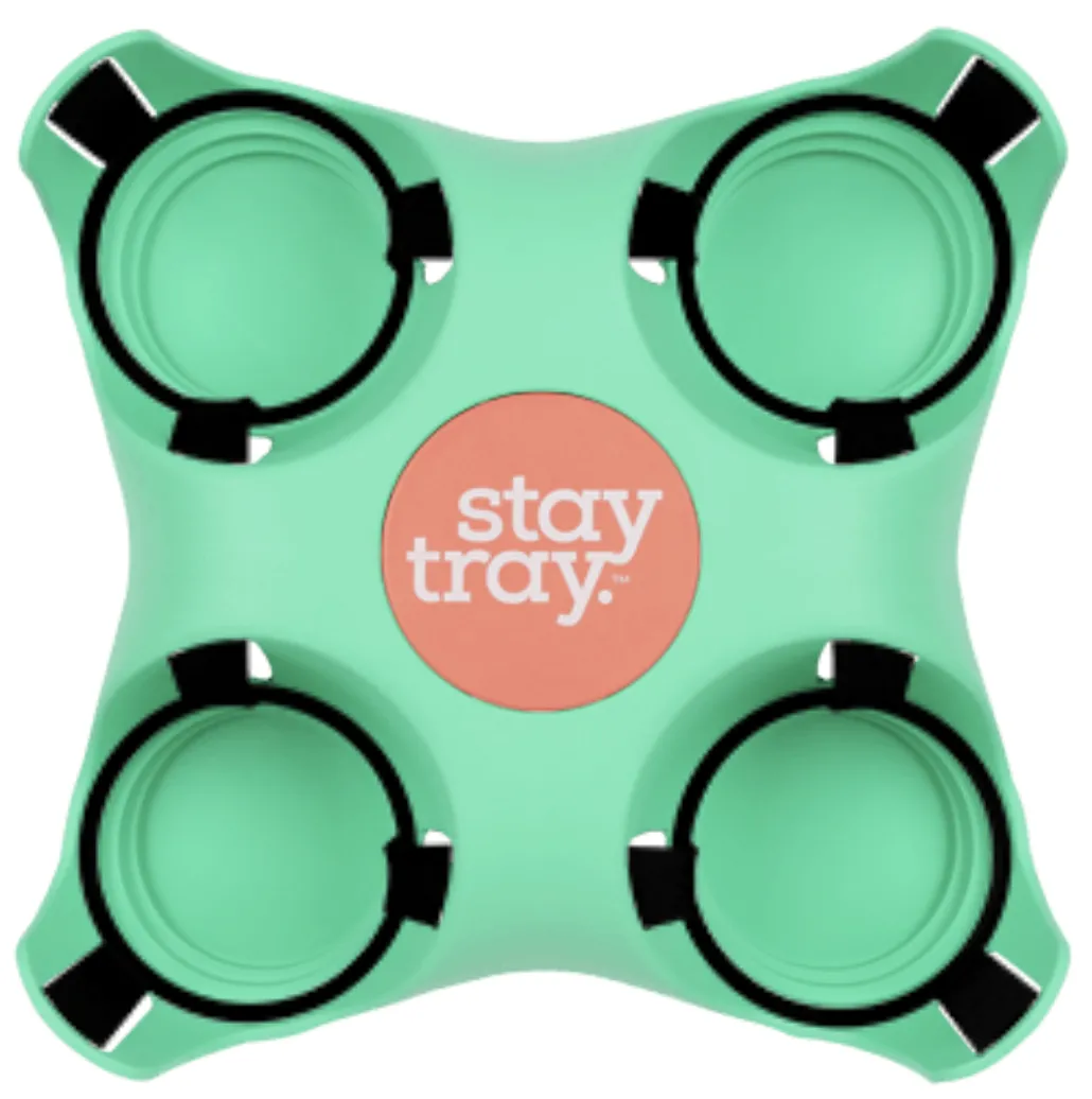 Classic Stay tray 4 Cup Reusable Drinks Tray