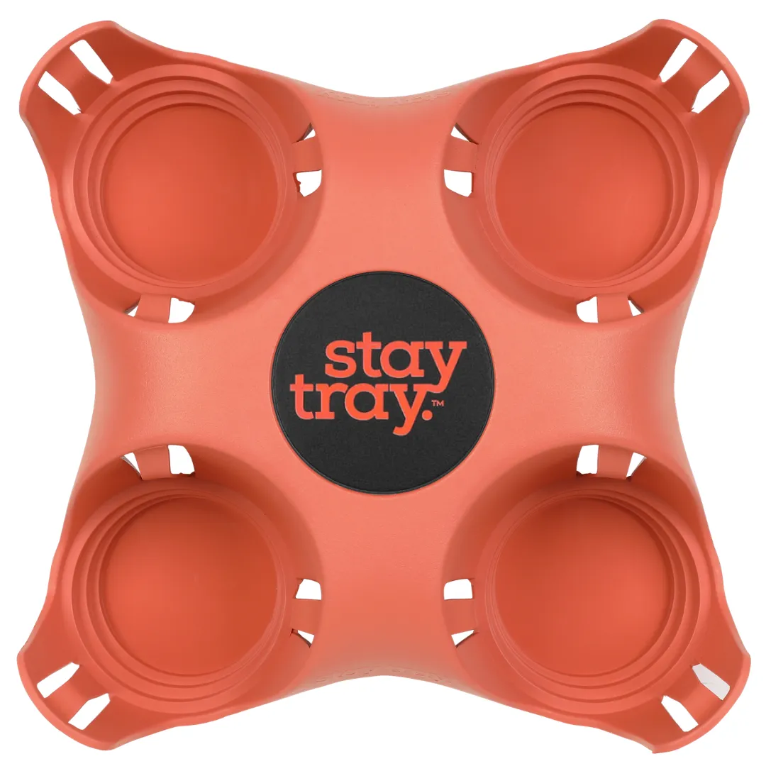 Classic Stay tray 4 Cup Reusable Drinks Tray
