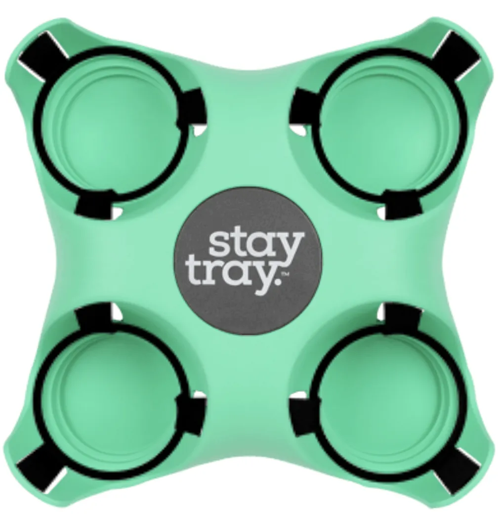 Classic Stay tray 4 Cup Reusable Drinks Tray