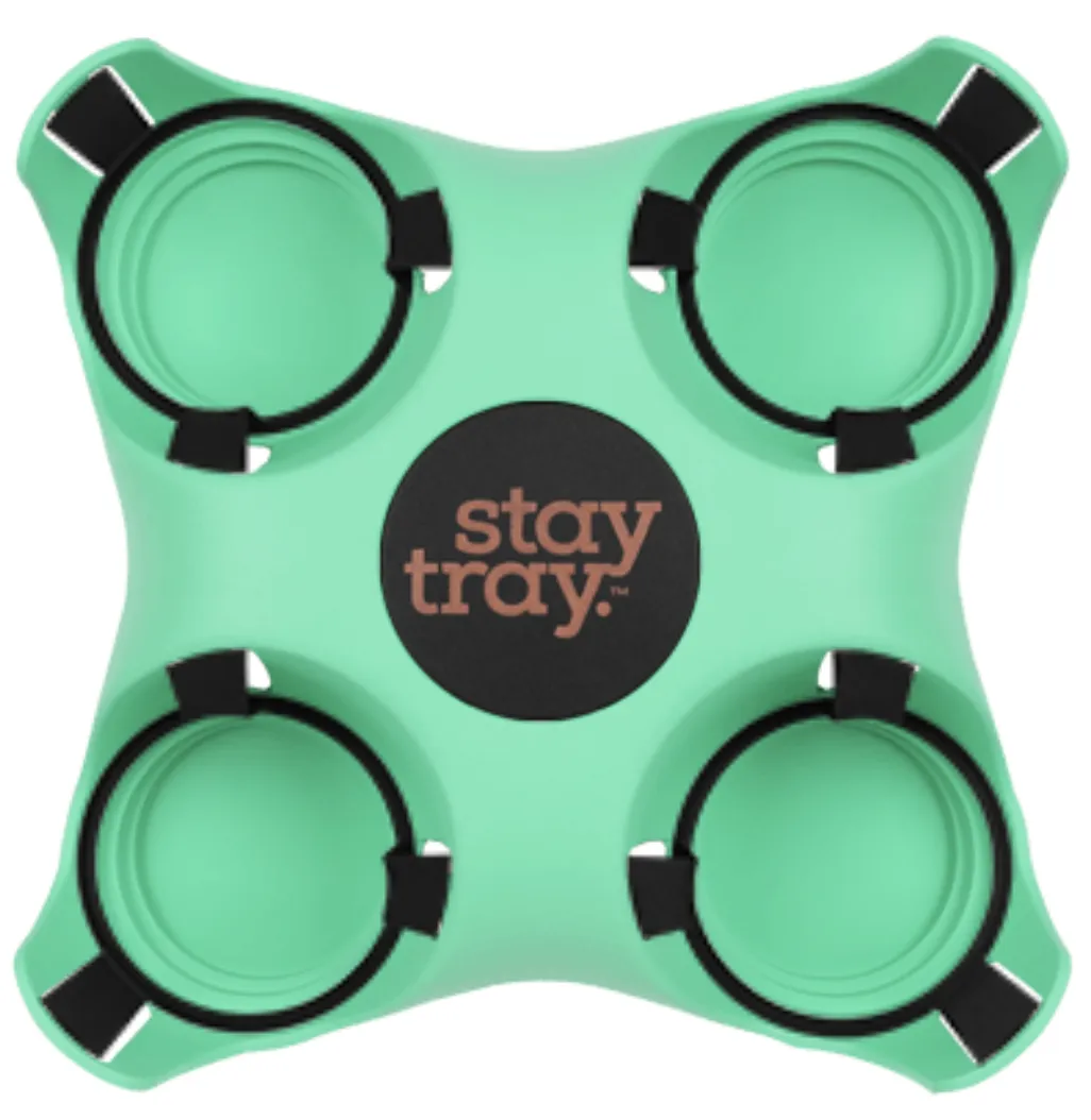 Classic Stay tray 4 Cup Reusable Drinks Tray