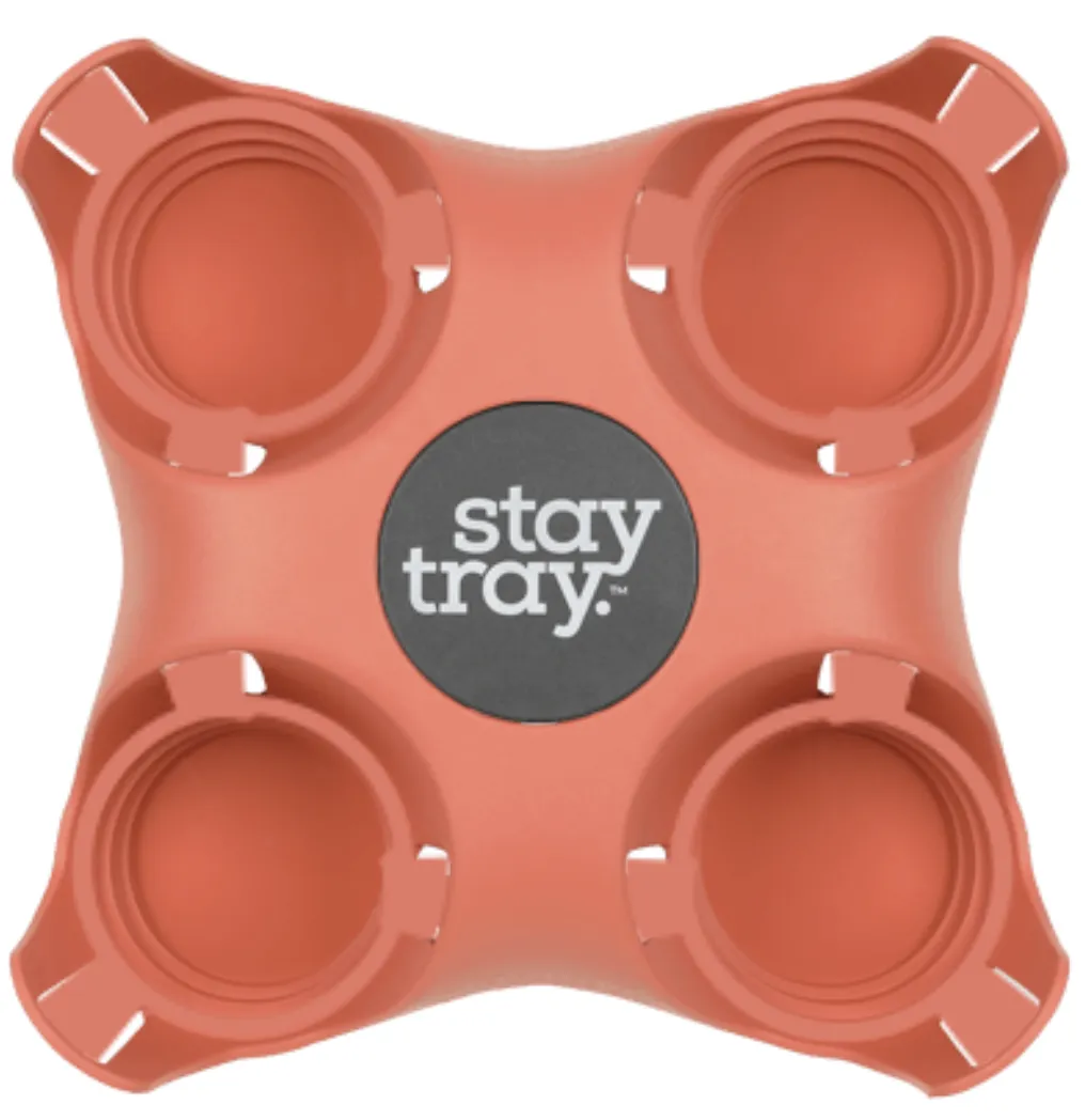 Classic Stay tray 4 Cup Reusable Drinks Tray
