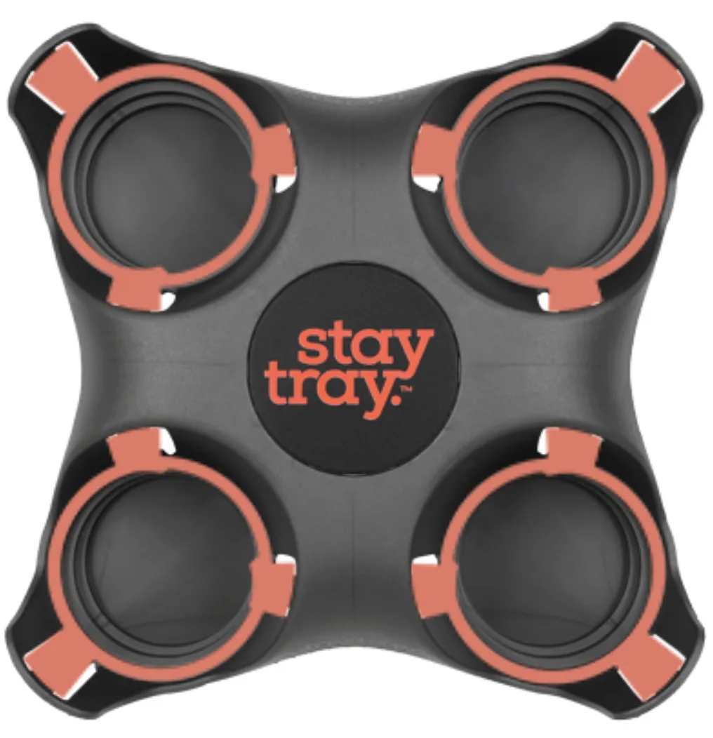 Classic Stay tray 4 Cup Reusable Drinks Tray