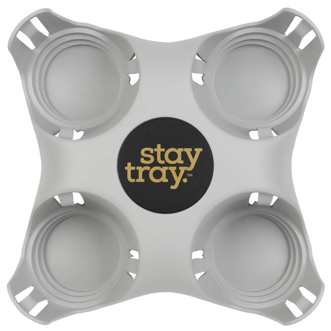 Classic Stay tray 4 Cup Reusable Drinks Tray