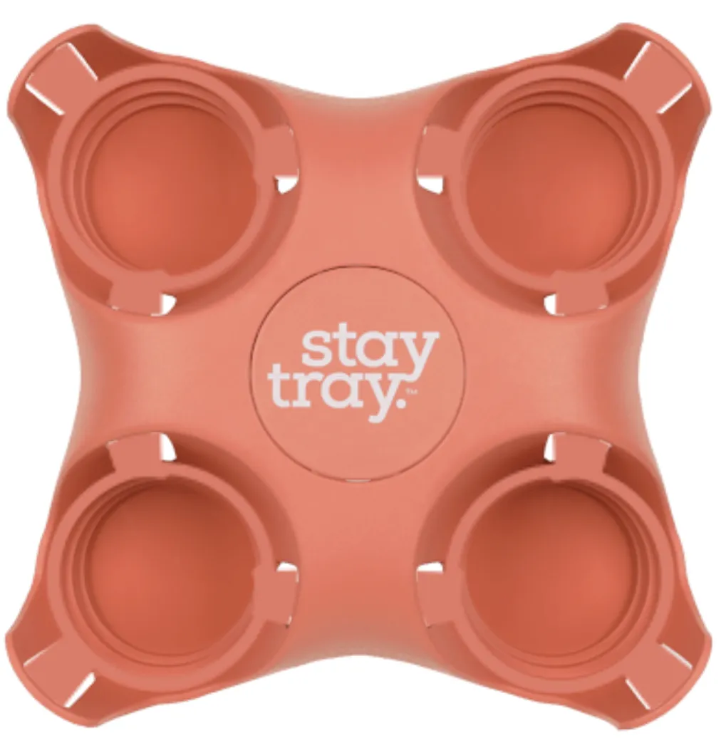 Classic Stay tray 4 Cup Reusable Drinks Tray