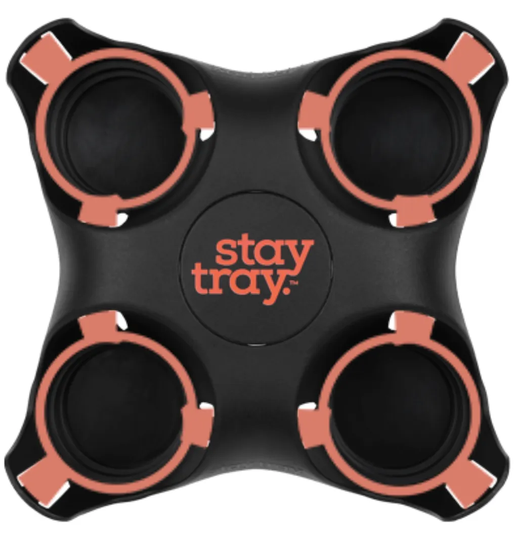 Classic Stay tray 4 Cup Reusable Drinks Tray