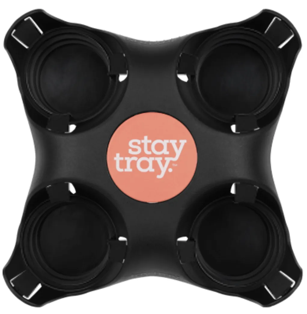 Classic Stay tray 4 Cup Reusable Drinks Tray