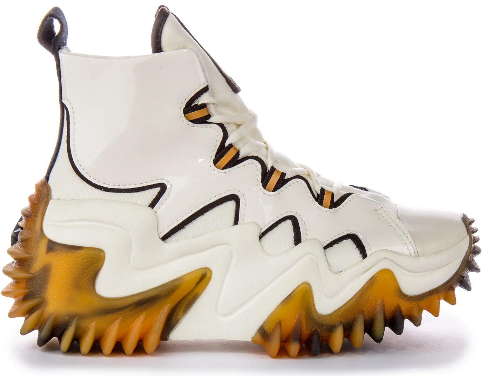 Converse Run Star Motion A04704C In White Yortoise Shell