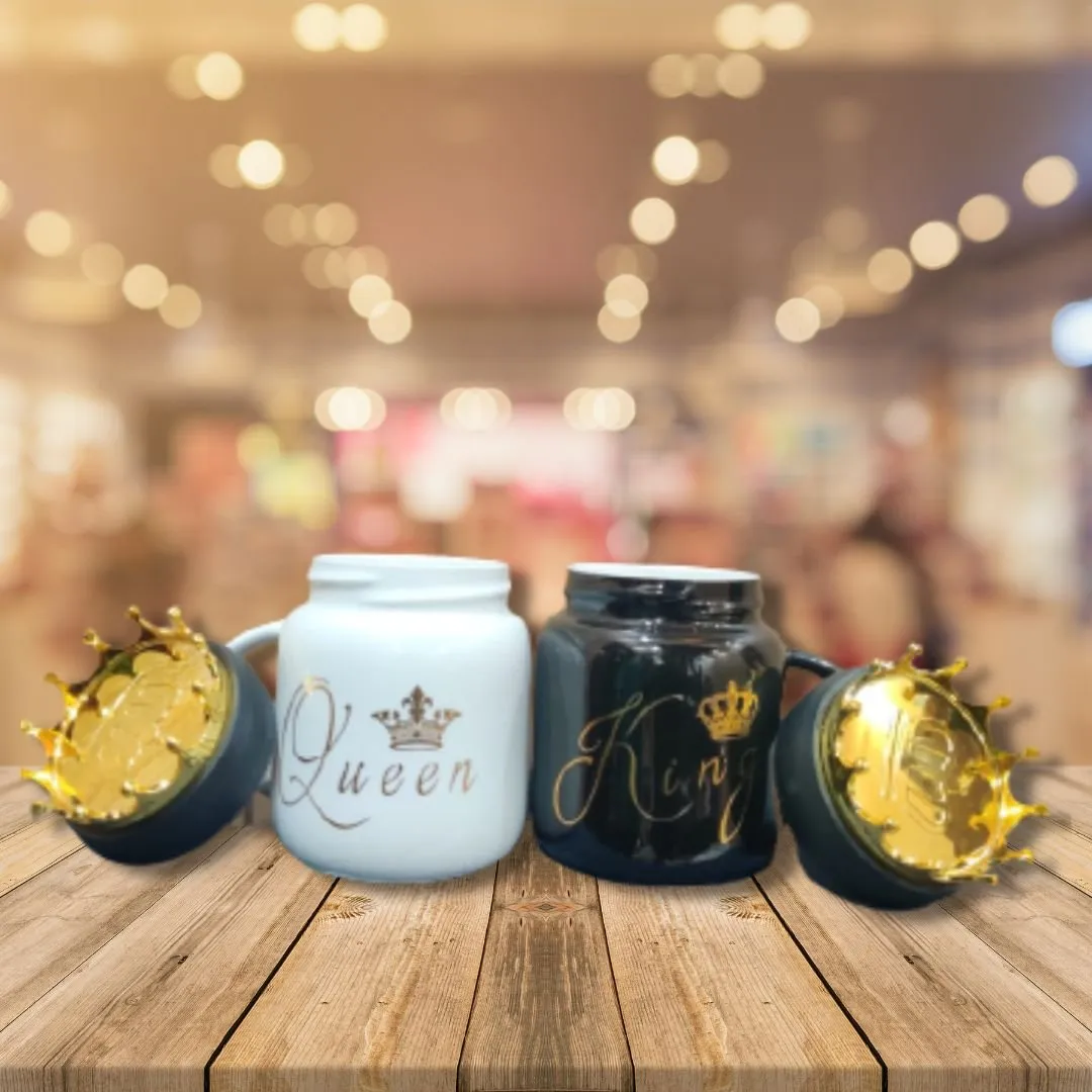 Couple Mug Set - For the King &amp; Queen