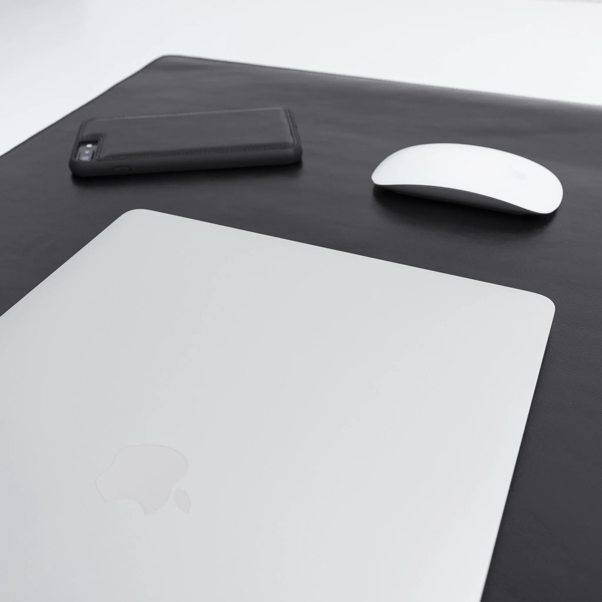 Customizable Full Grain Leather Deskmat, Desk Pad