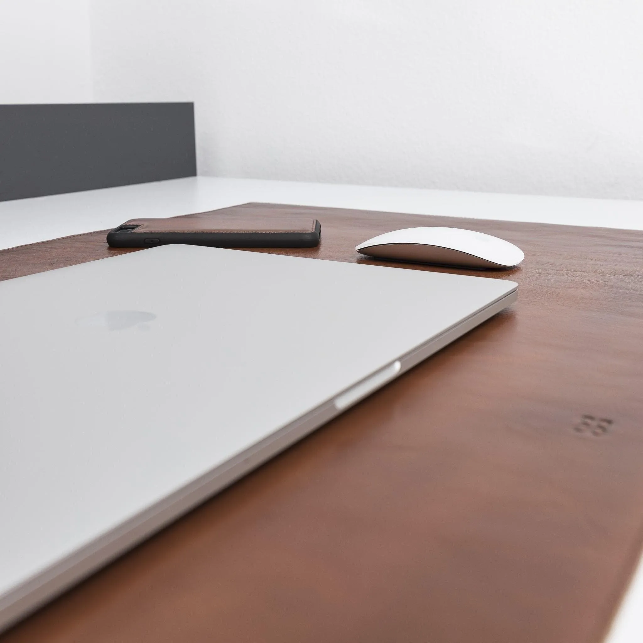 Customizable Full Grain Leather Deskmat, Desk Pad