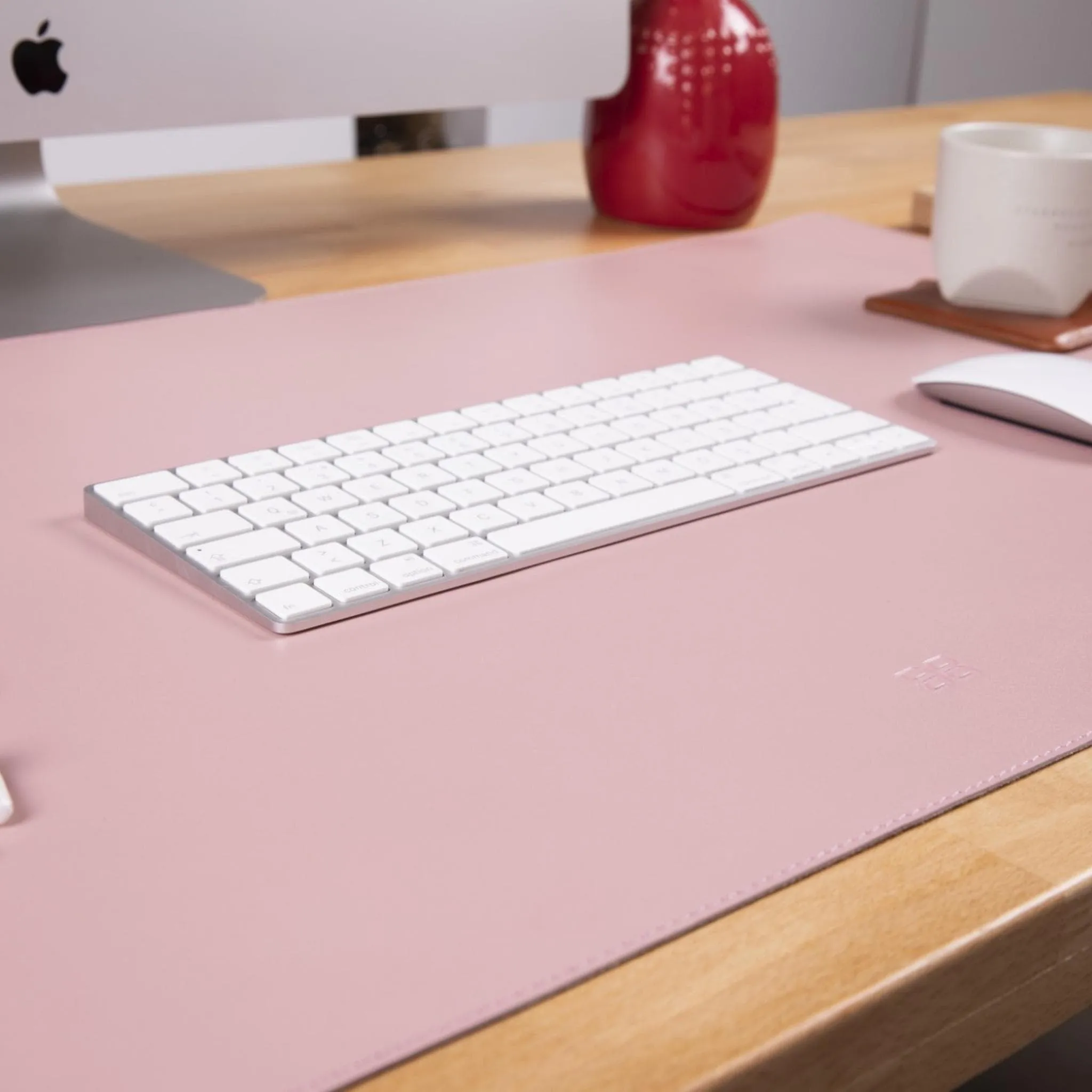 Customizable Full Grain Leather Deskmat, Desk Pad
