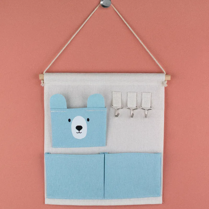 Cute Bunny Wall Hanging Organizer