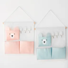 Cute Bunny Wall Hanging Organizer