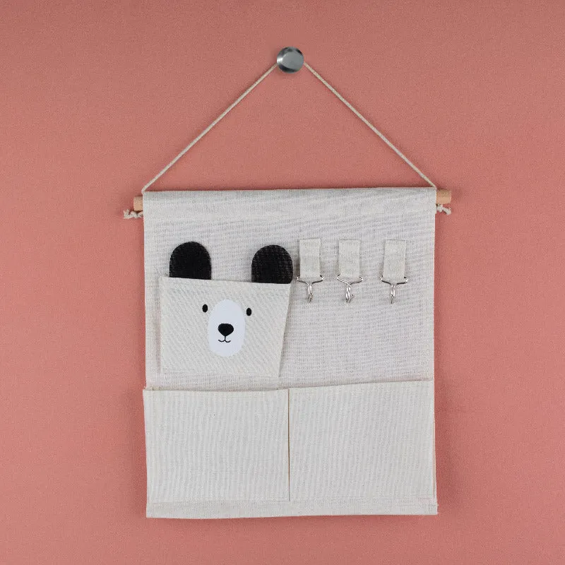 Cute Bunny Wall Hanging Organizer