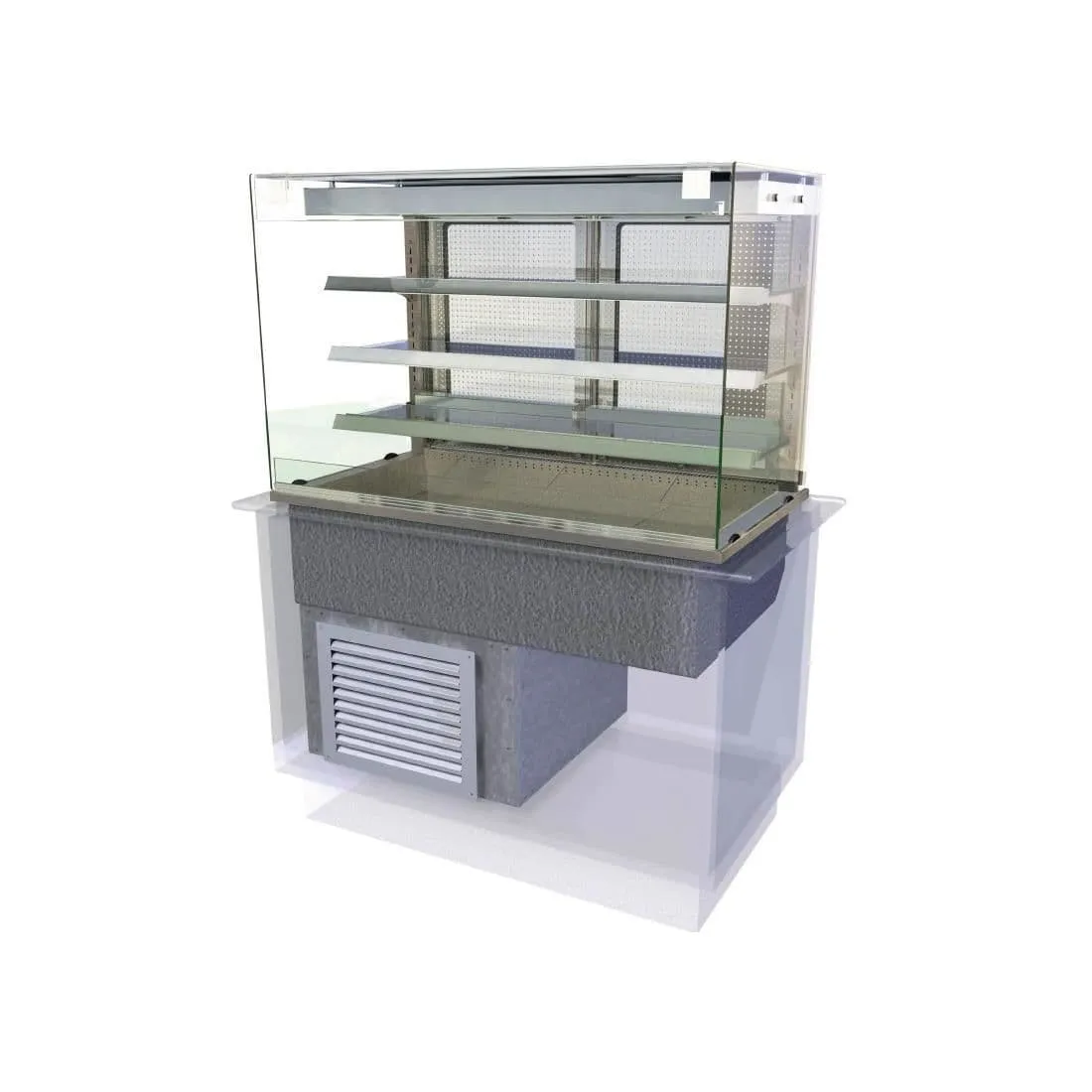 CW646 Kubus Drop In Multideck Self Service 1175mm