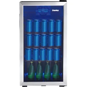 Danby 3.1 cu. ft. Freestanding Beverage Center DBC117A1BSSDB-6