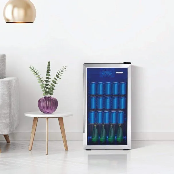 Danby 3.1 cu. ft. Freestanding Beverage Center DBC117A2BSSDD-6