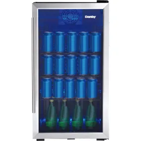 Danby 3.1 cu. ft. Freestanding Beverage Center DBC117A2BSSDD-6