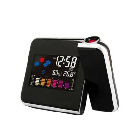 Digital Weather Lcd Projector Clock