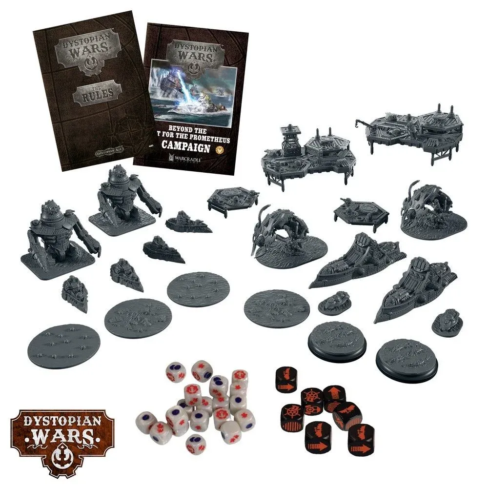 Dystopian Wars Core Set Beyond The Hunt for the Prometheus