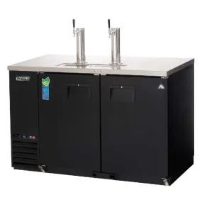 Everest - EBD2-BB-24, Commercial 57" Back Bar & Direct Draw Keg Refrigerator Cooler Beer Dispenser 17 cu. ft.