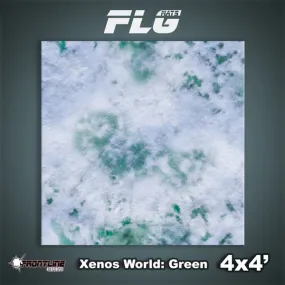 FLG Mats: Xenos Green 4x4’