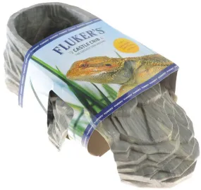 Flukers Castle Crib Reptile Basking Platform and Hide Assorted Colors - 1 count X-Large