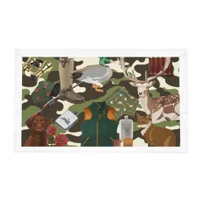 Gentleman Hunter Olive Camo Vanity Tray