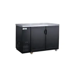 Glacier GBB-49 49" Solid Two Door Back Bar Cooler