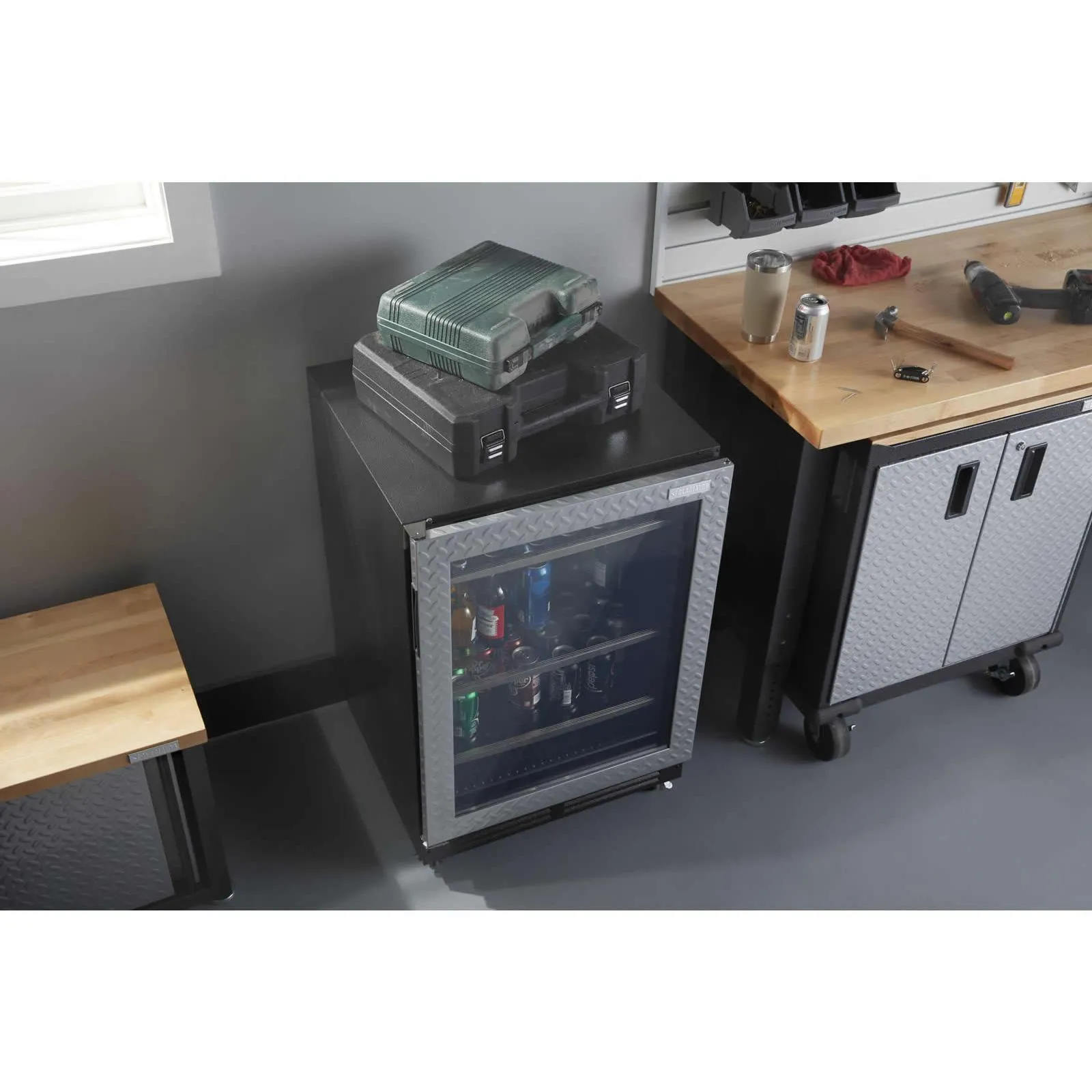 Gladiator Garageworks Freestanding Beverage Center GABC05FDKG