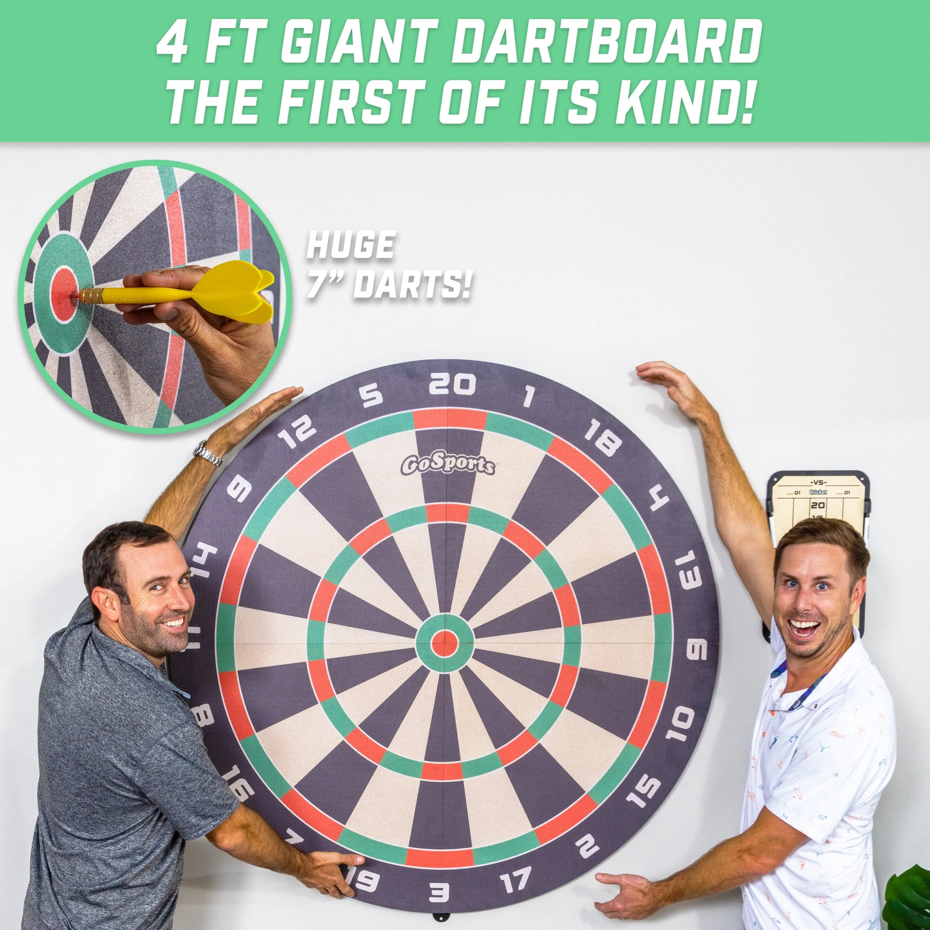GoSports 4 ft Giant Dartboard