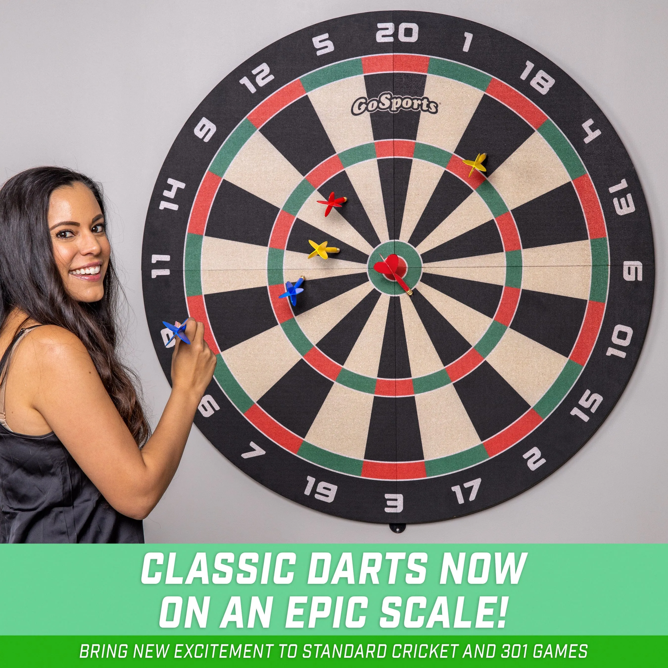 GoSports 4 ft Giant Dartboard