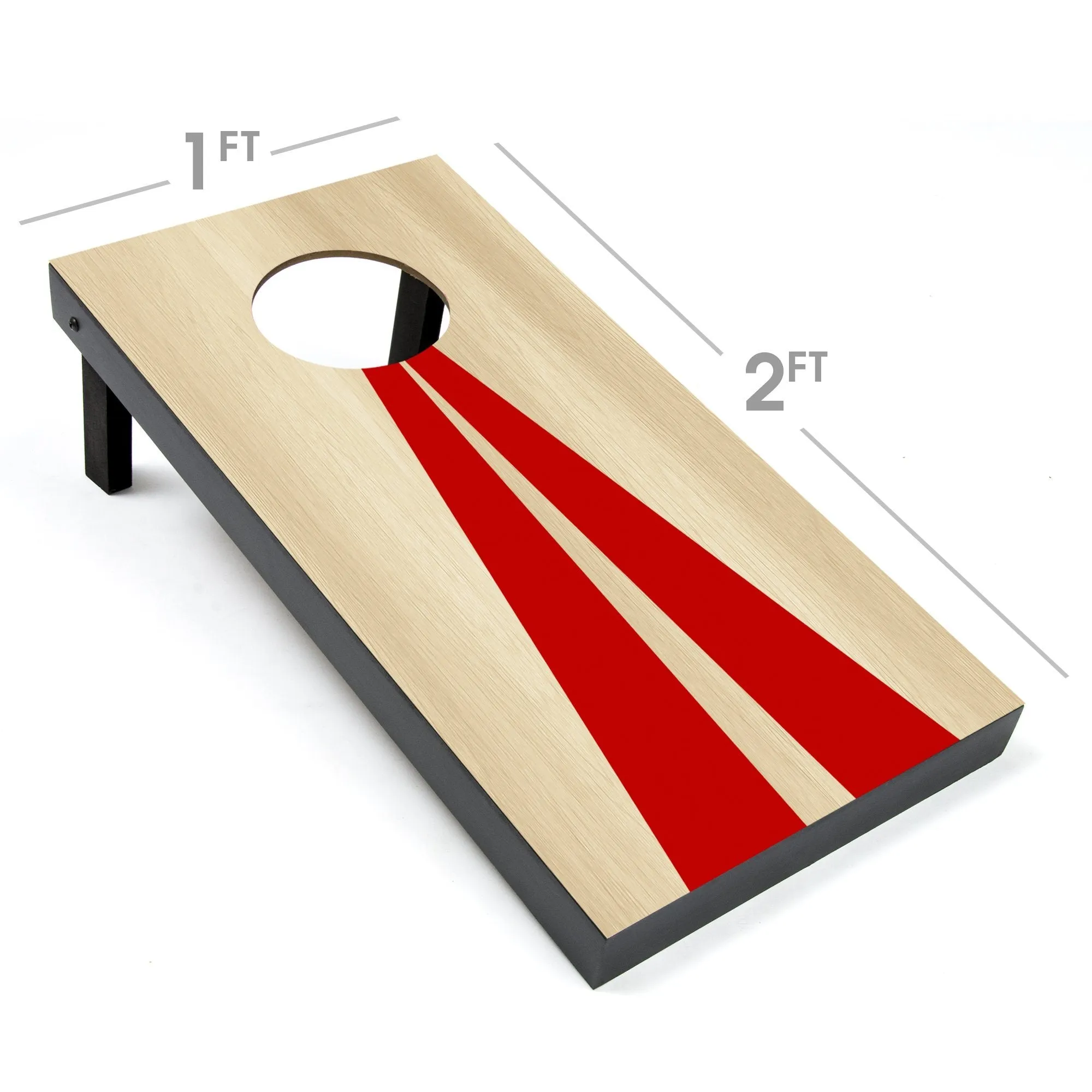 GoSports Portable Junior Size Cornhole Game Set - Wood
