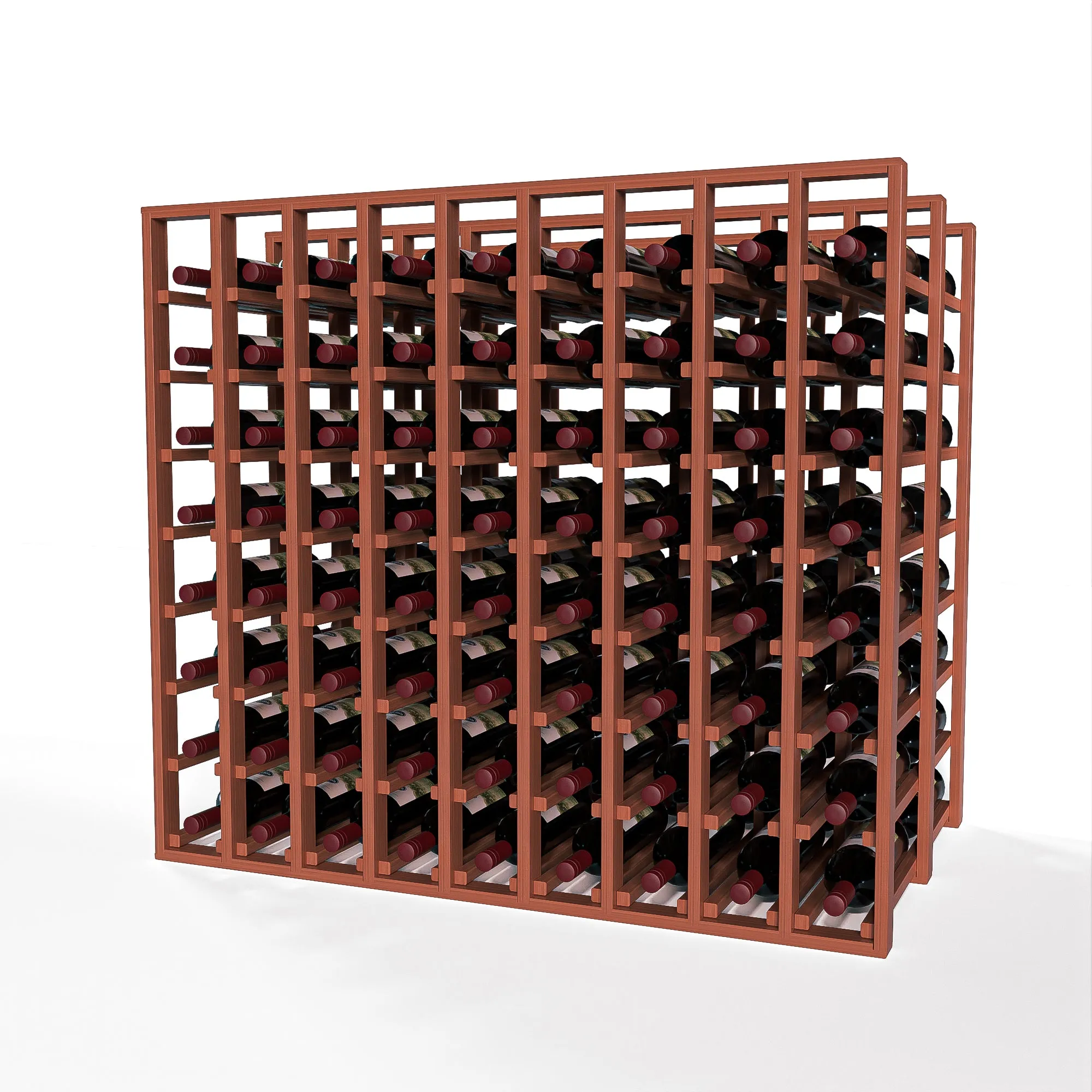 GrandCellar™ - 9 Column Full-Depth Double Deep Wine Rack - 36"