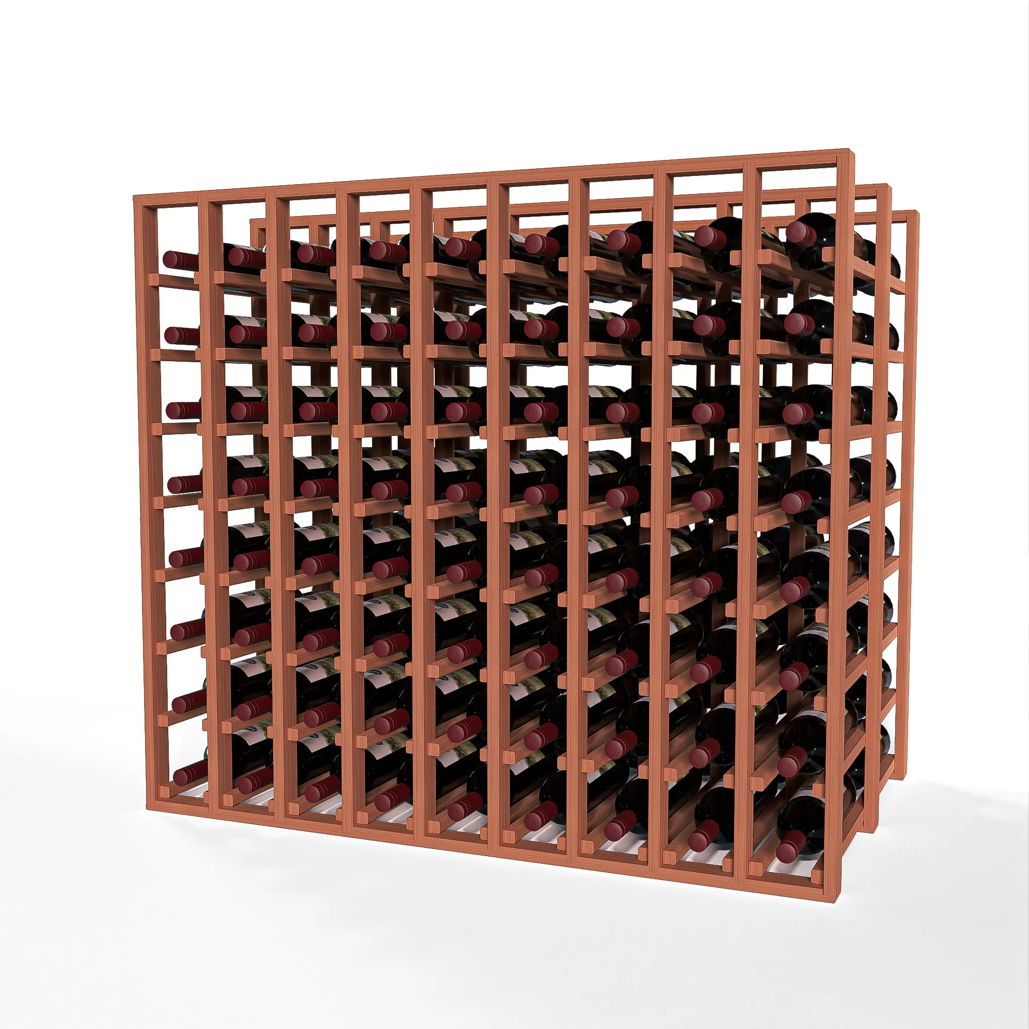 GrandCellar™ - 9 Column Full-Depth Double Deep Wine Rack - 36"