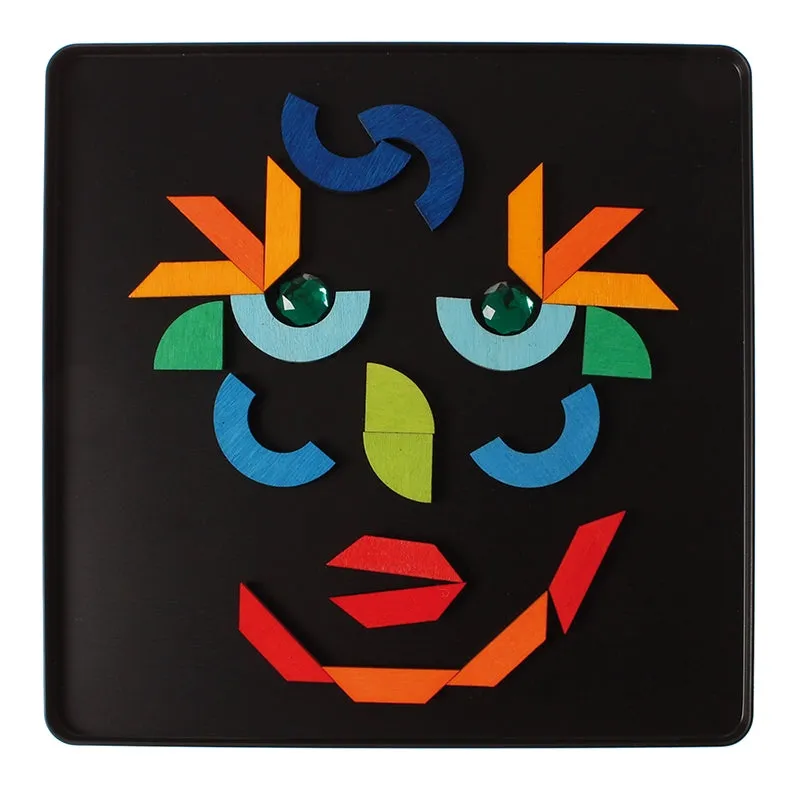 Grimm's Triangle, Square, Circle Magnet Puzzle