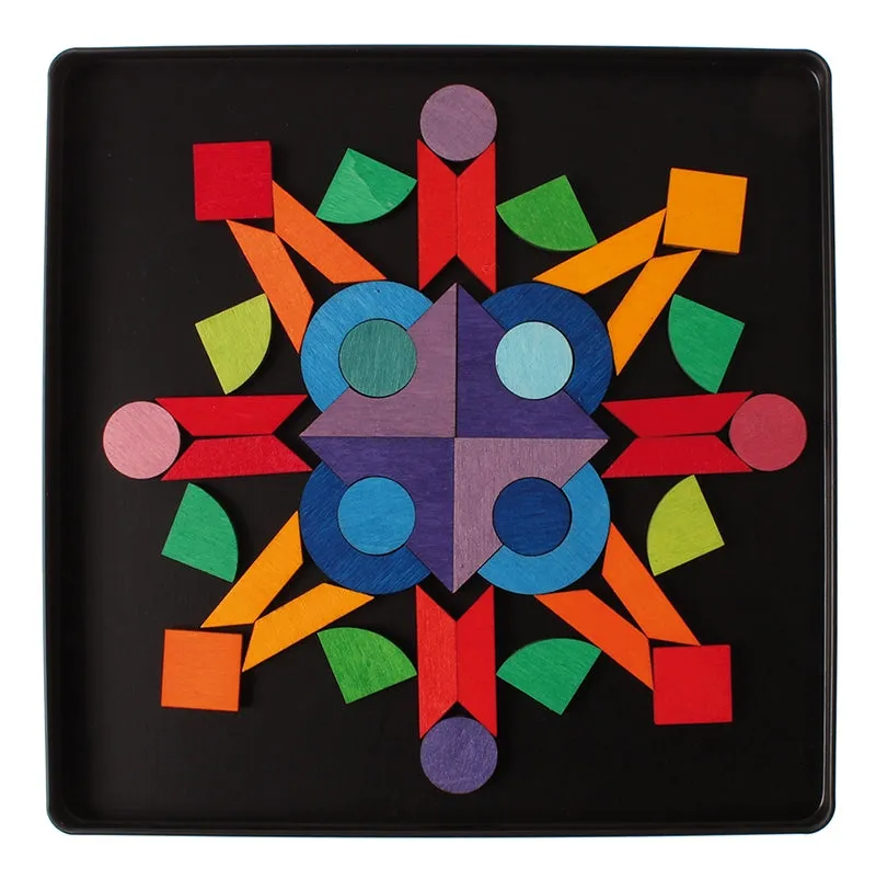 Grimm's Triangle, Square, Circle Magnet Puzzle